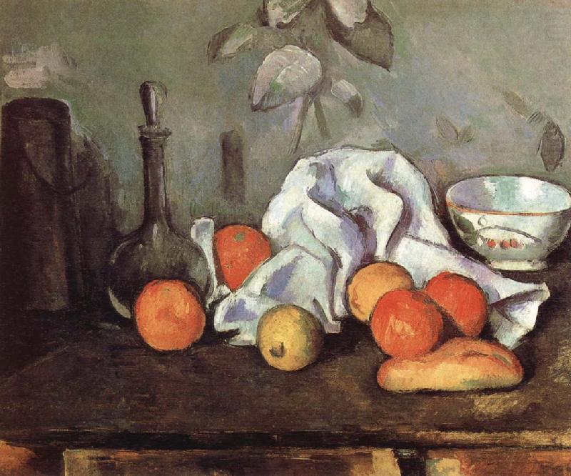 Still Life with Fruit, Paul Cezanne